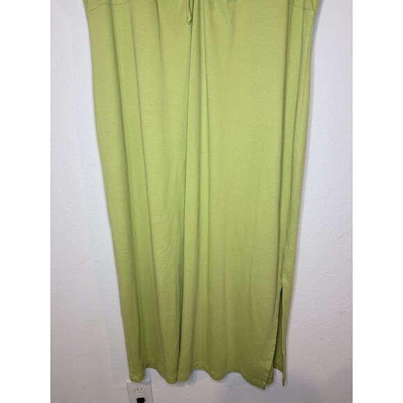 Lane Bryant Venezia Olive Green Sleeveless Maxi Dress Size 26/28 4X - Picture 5 of 9